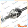 Demi-Arbre de Transmission MTM droite pour NISSAN | NPW-NS-092, 7608